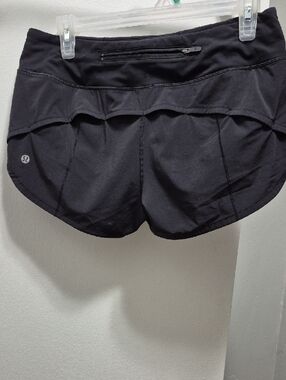 lululemon athletica Black Athletic Running Shorts